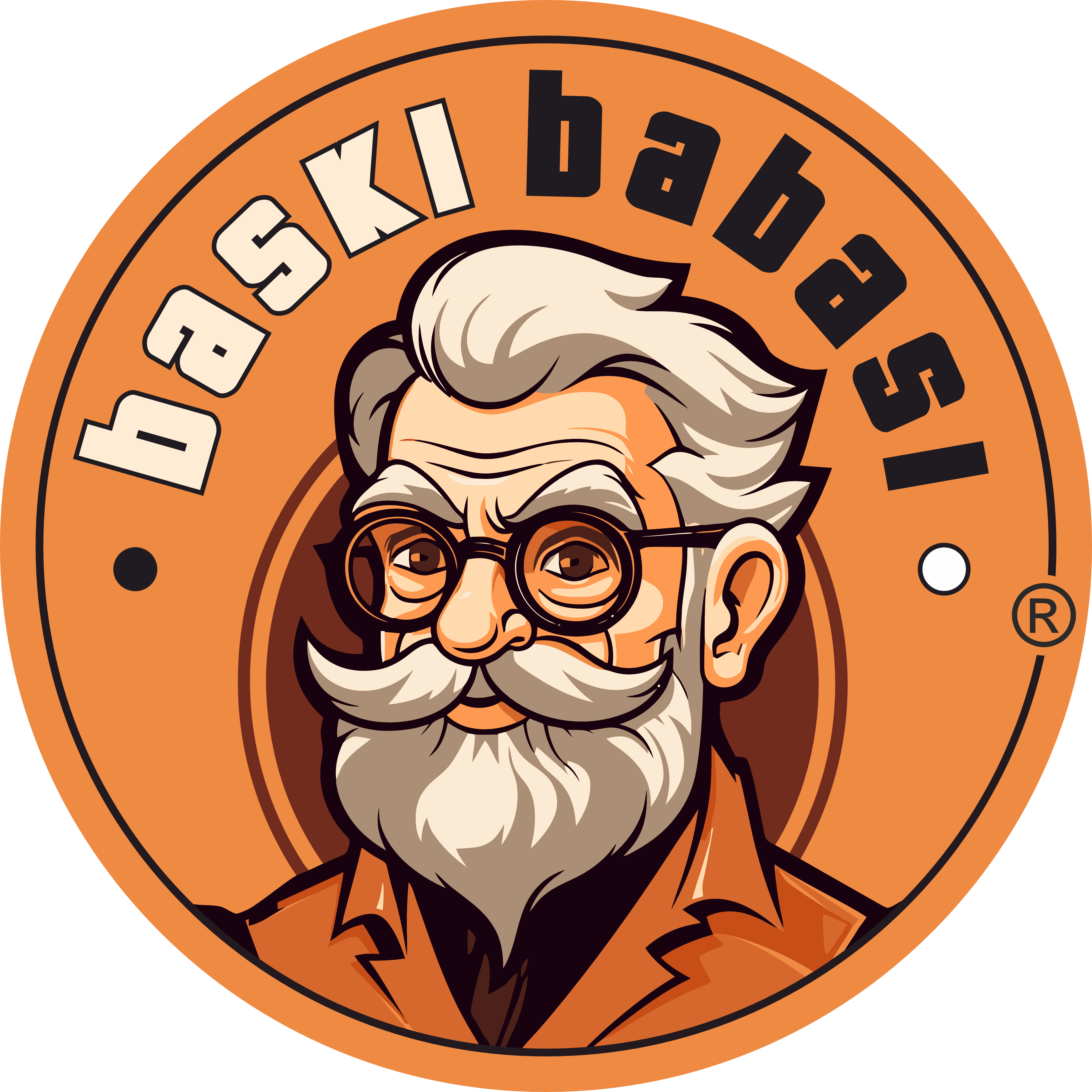 Baskı Babası Oval Logo