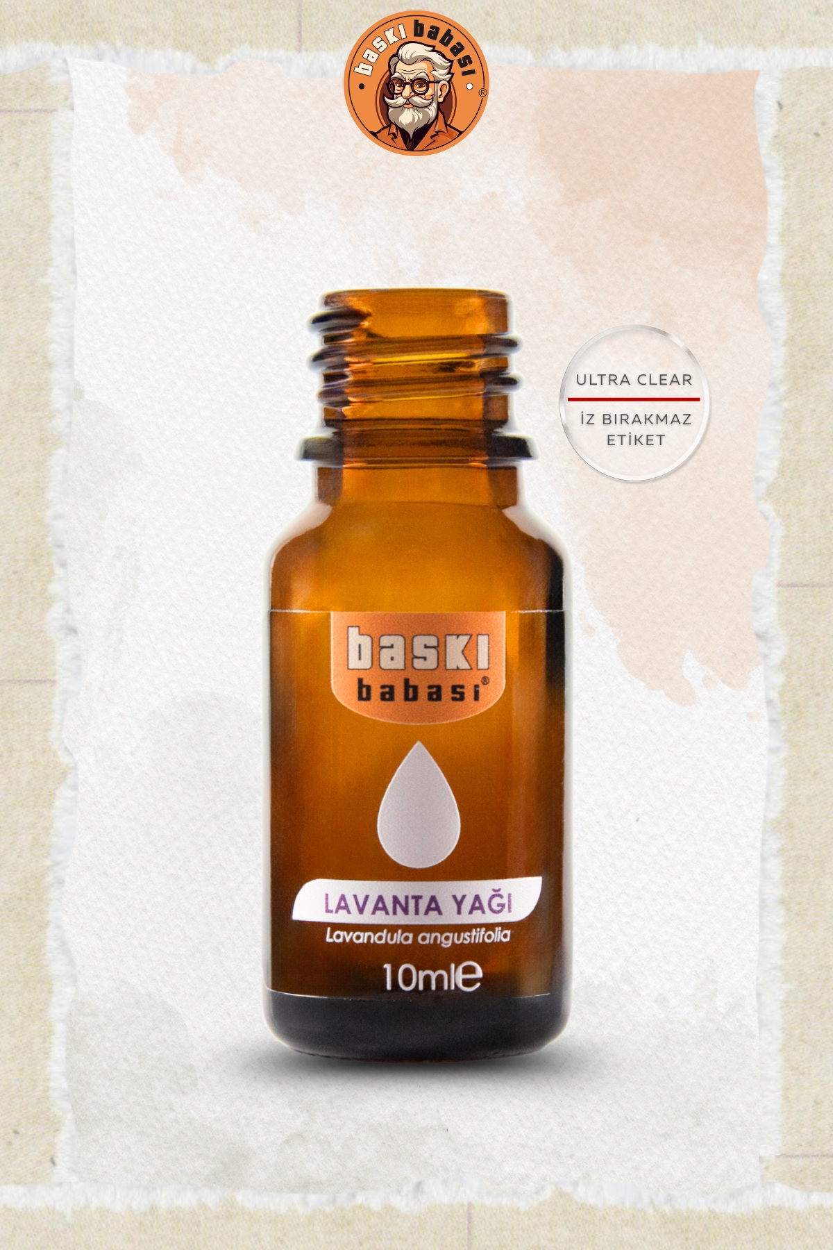 10ml Kozmetik Ürün Etiketi (Şeffaf) 10ml Kozmetik Ürün Etiketi (Şeffaf)