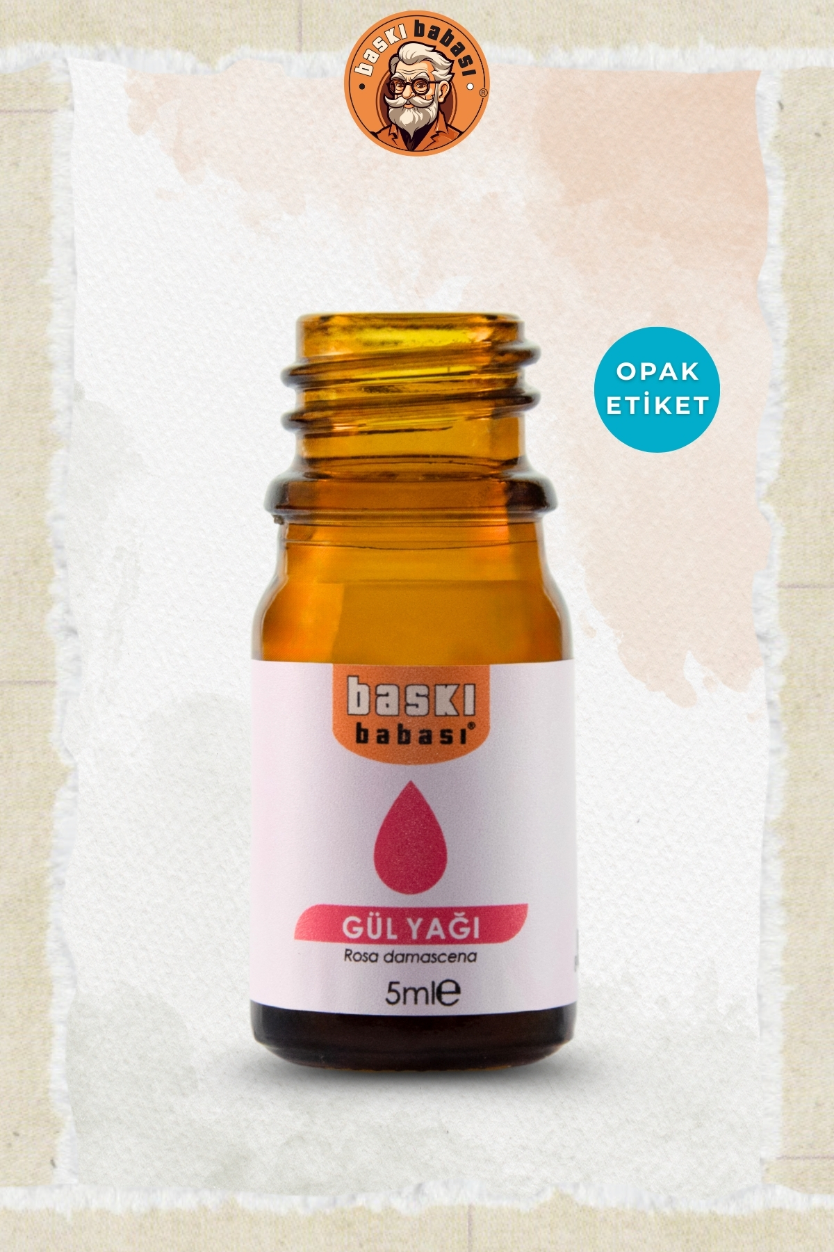 5ml Kozmetik Ürün Etiketi (Opak) 5ml Kozmetik Ürün Etiketi (Opak)