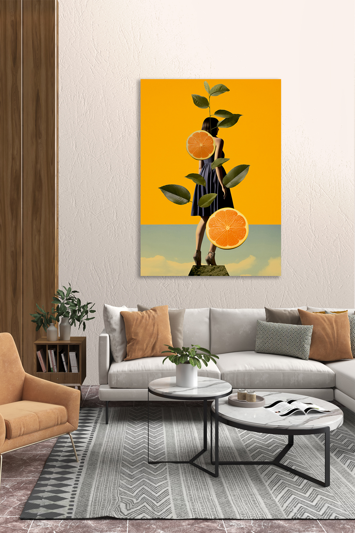 Mandalin Art Kanvas Tablo
