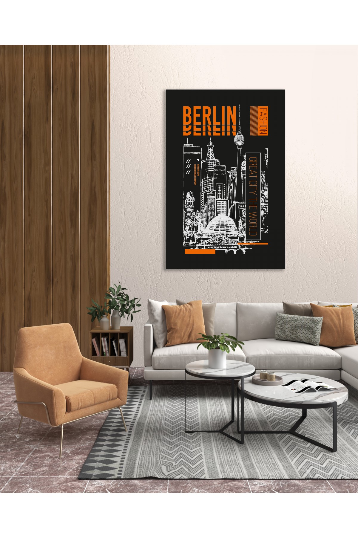 Berlin Kanvas Tablo