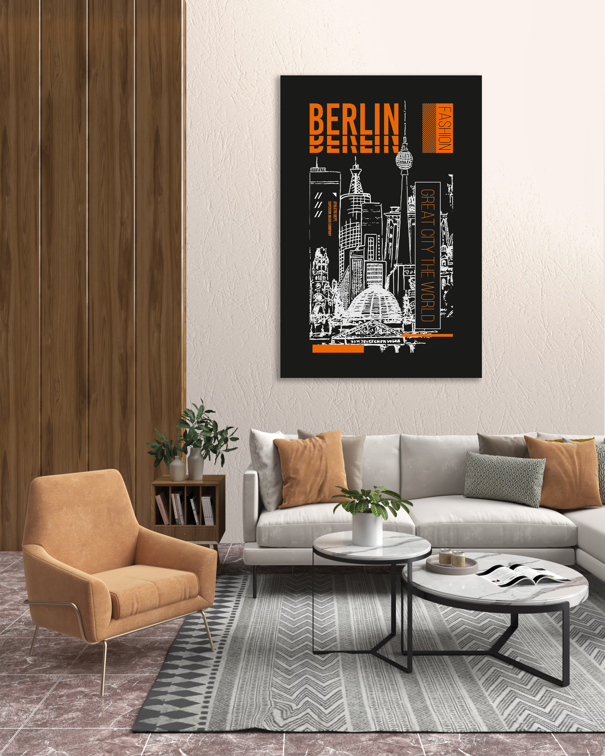 Berlin Kanvas Tablo