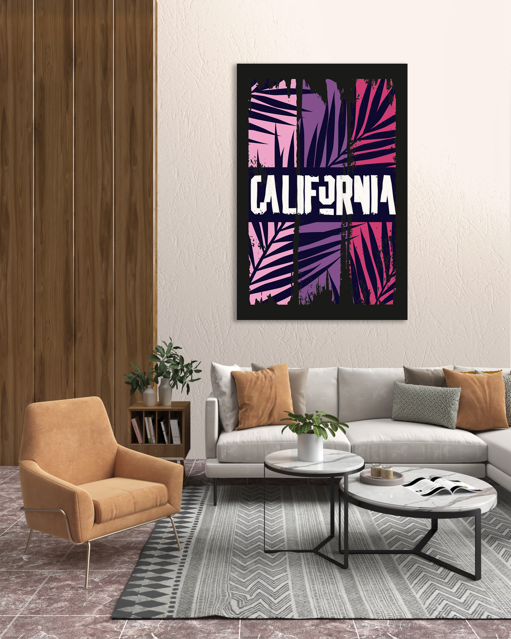 California Kanvas Tablo