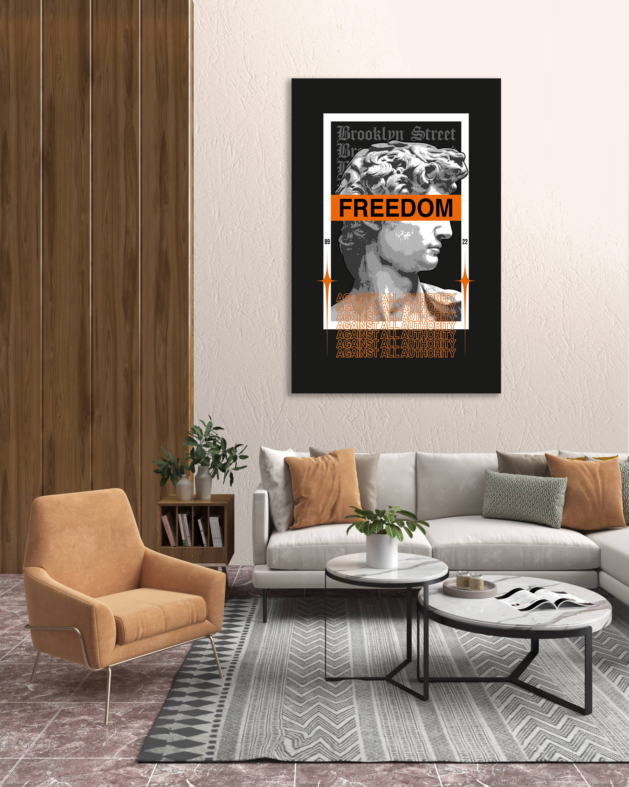 Freedom Kanvas Tablo