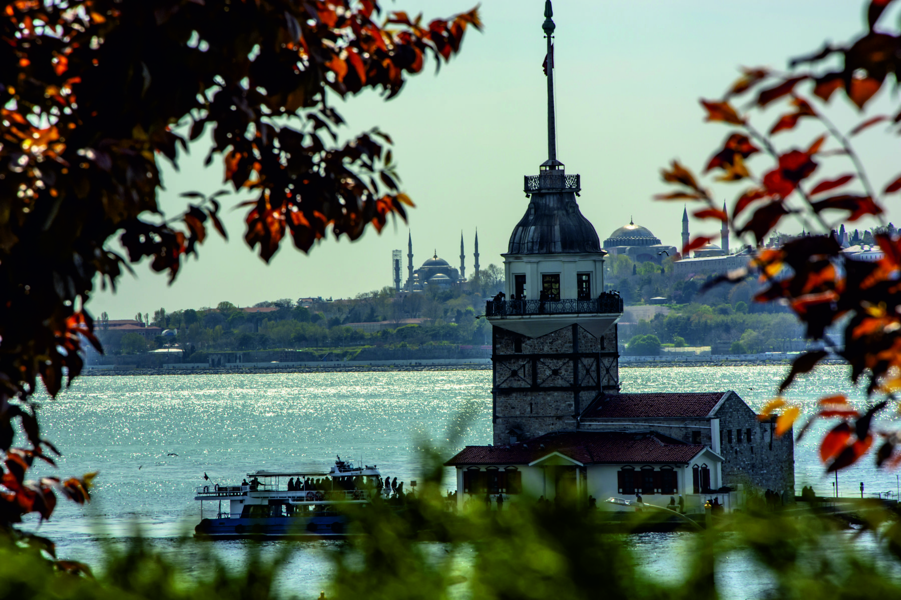 Kız Kulesi Kanvas Tablo