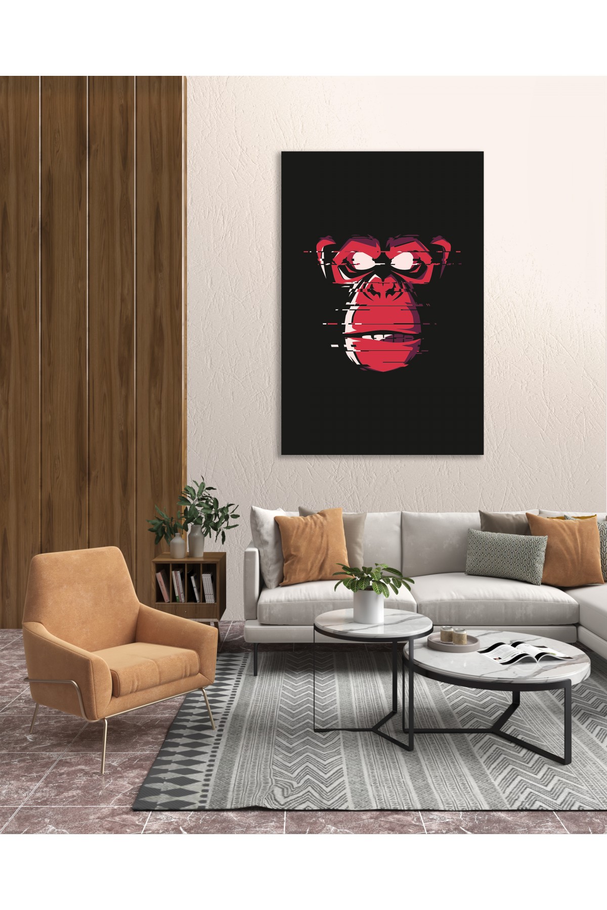 Monkey Kanvas Tablo Monkey Kanvas Tablo