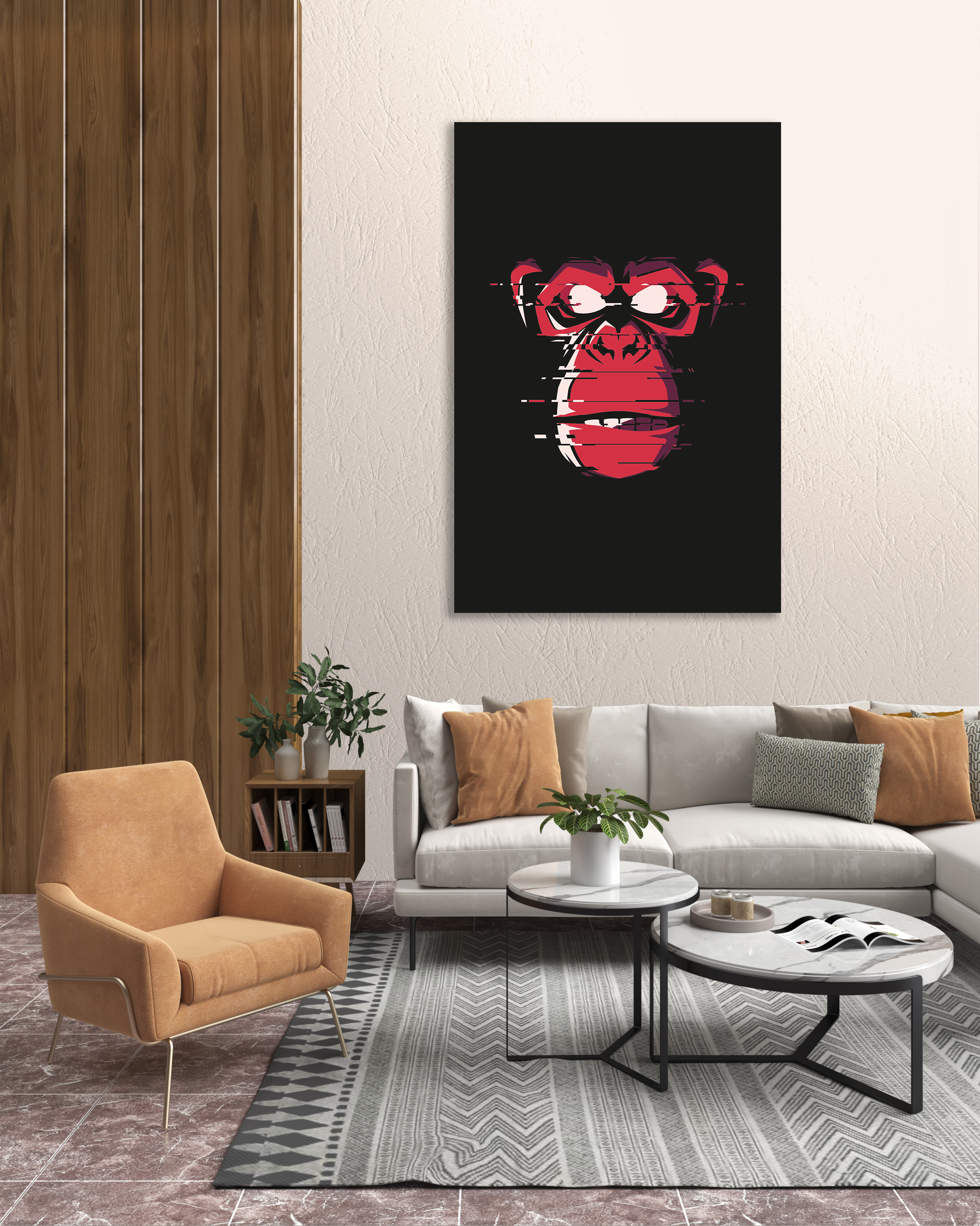 Monkey Kanvas Tablo