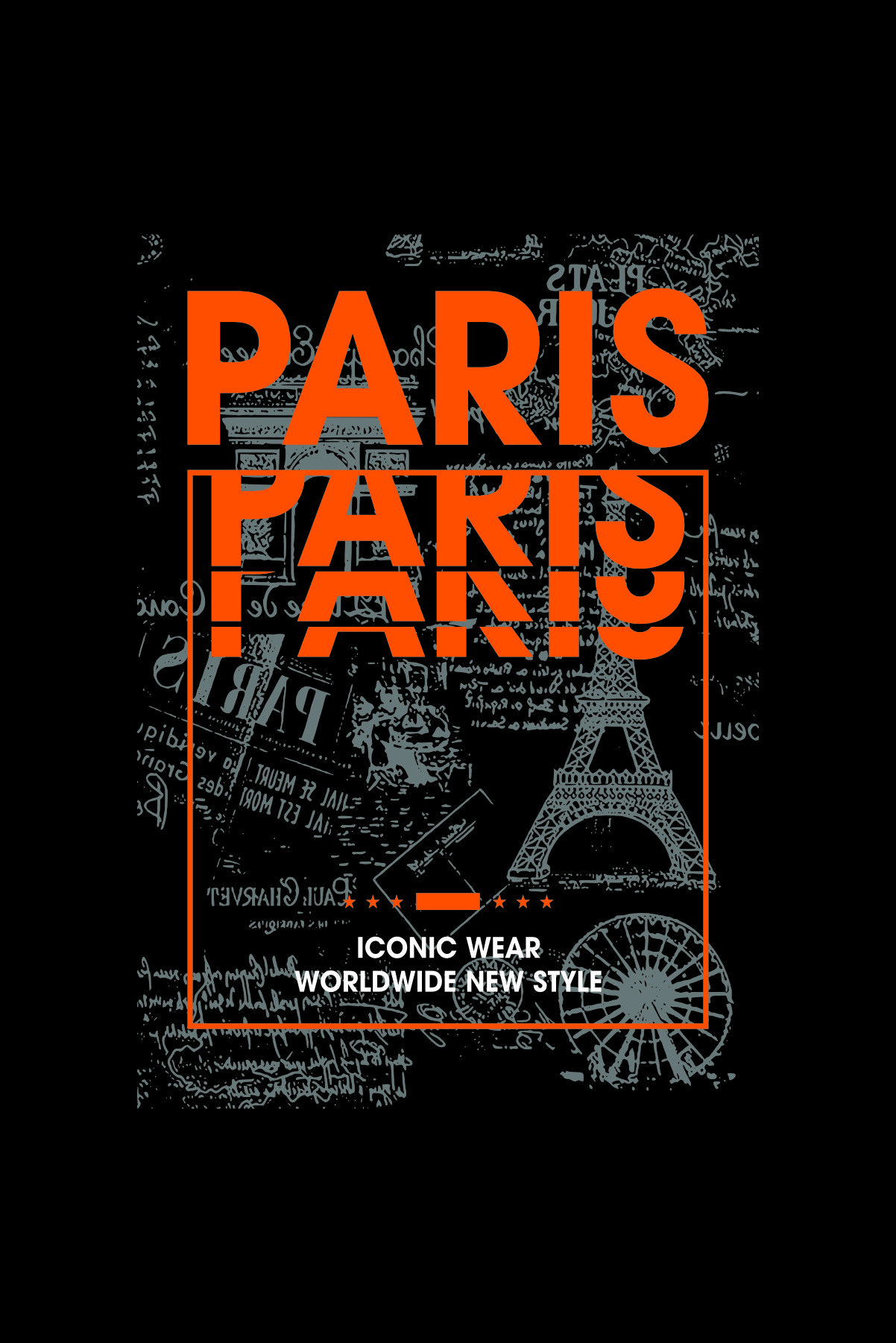 Paris Kanvas Tablo