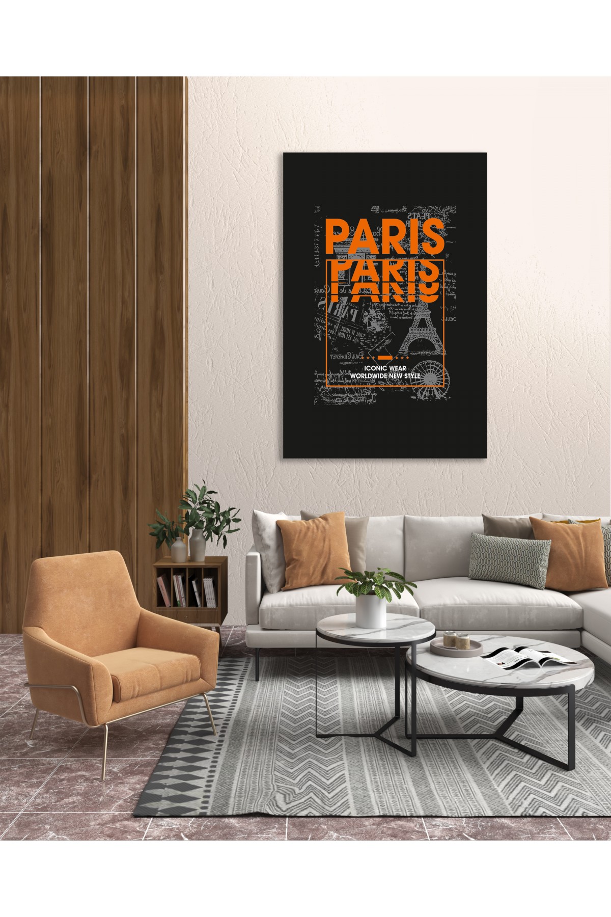 Paris Kanvas Tablo