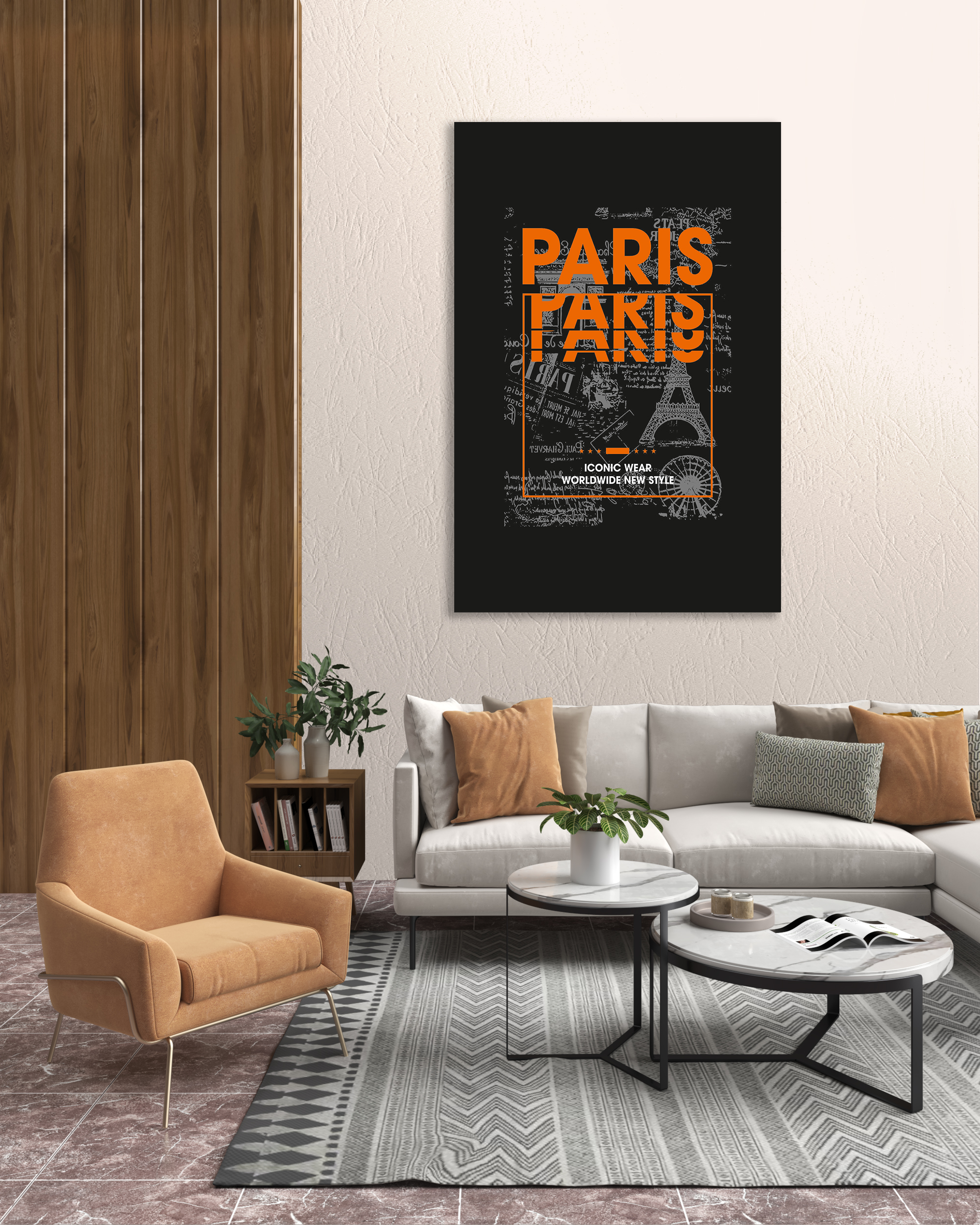 Paris Kanvas Tablo