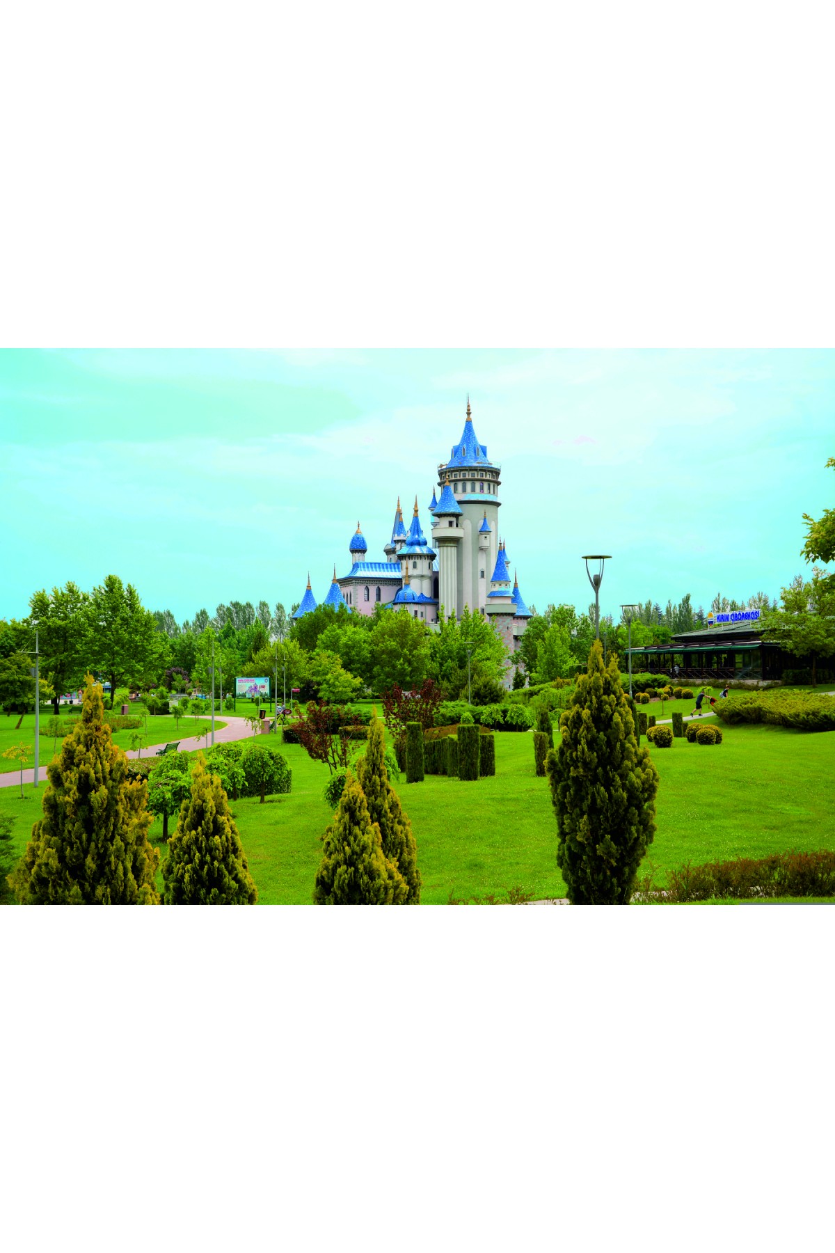 Masal Şatosu Peri Masalı Şatosu Kanvas Tablo