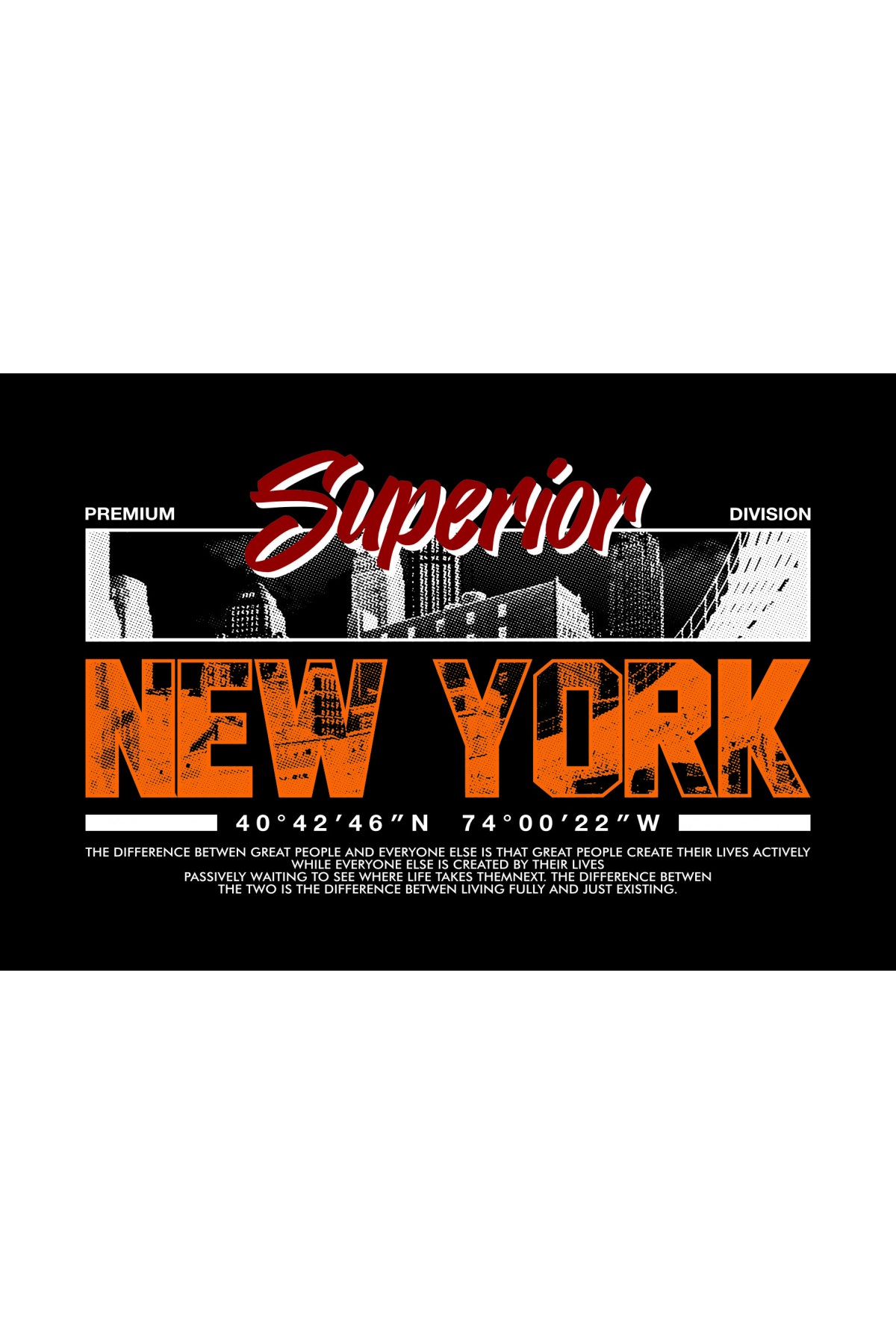 Superior New York Kanvas Tablo