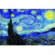 Yıldızlı Gece Kanvas Tablo