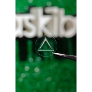 Üçgen Dokunsal Uyarı Etiketi TS EN ISO 11683