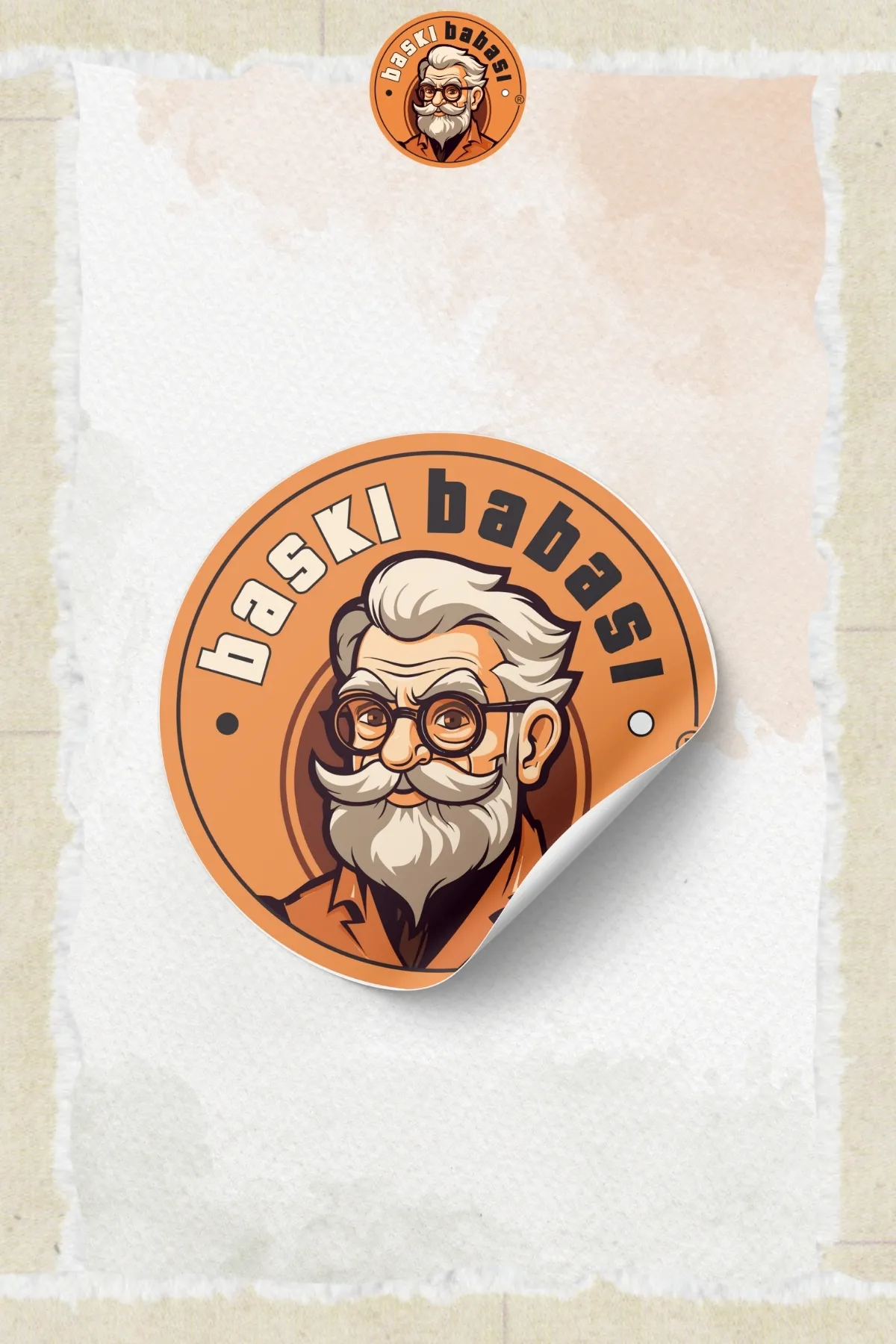 Yuvarlak | Dikdörtgen Etiket & Sticker (Opak)